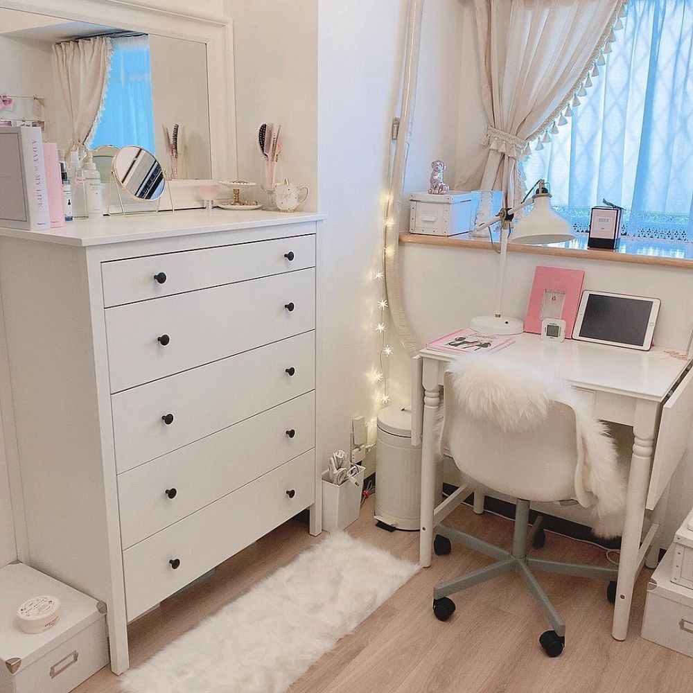 Ide Konsep Kamar Bernuansa Putih, Mirip Dekorasi di Jepang!