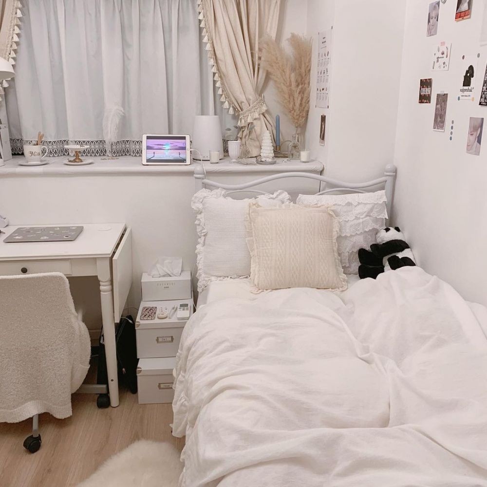 Ide Konsep Kamar Bernuansa Putih, Mirip Dekorasi di Jepang!
