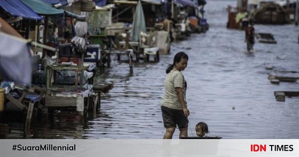 BMKG Waspadai Banjir Rob Jakarta Imbas Hujan Ekstrem