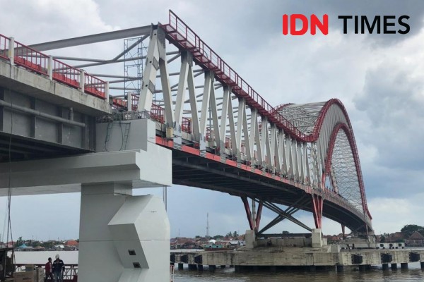 Jembatan Musi VI Palembang Dipasang 20 CCTV Cegah Pencurian