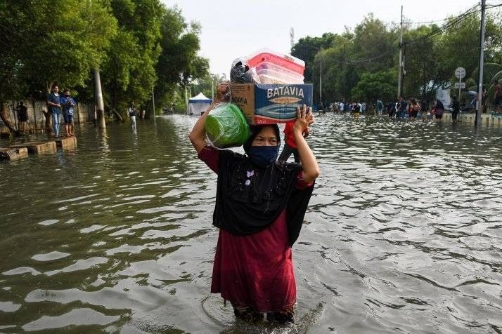 Banjir ROB Pantura Jabar Semakin Parah 10 Tahun ke Depan
