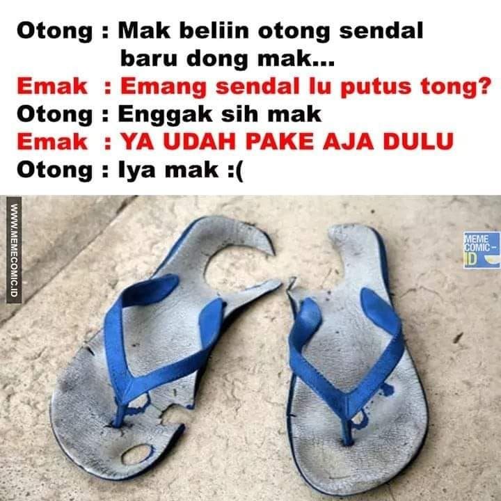 10 Meme Kala Emak Bersabda, Siapa Berani Protes?