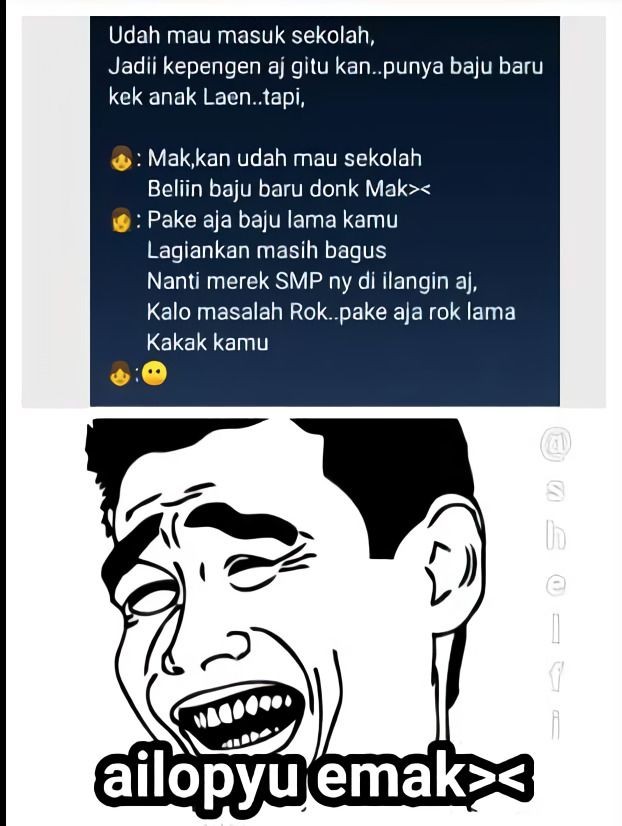 10 Meme Kala Emak Bersabda, Siapa Berani Protes?