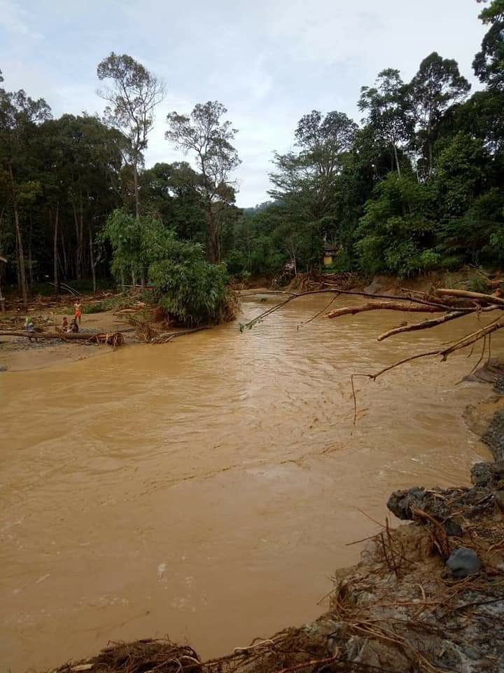 Wisata Landak River di Bahorok Hancur Diterjang Banjir Bandang