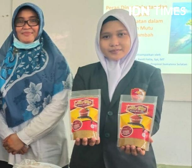 Keren, Anak SMA di Palembang Bikin Abon Tulang Ikan Gabus