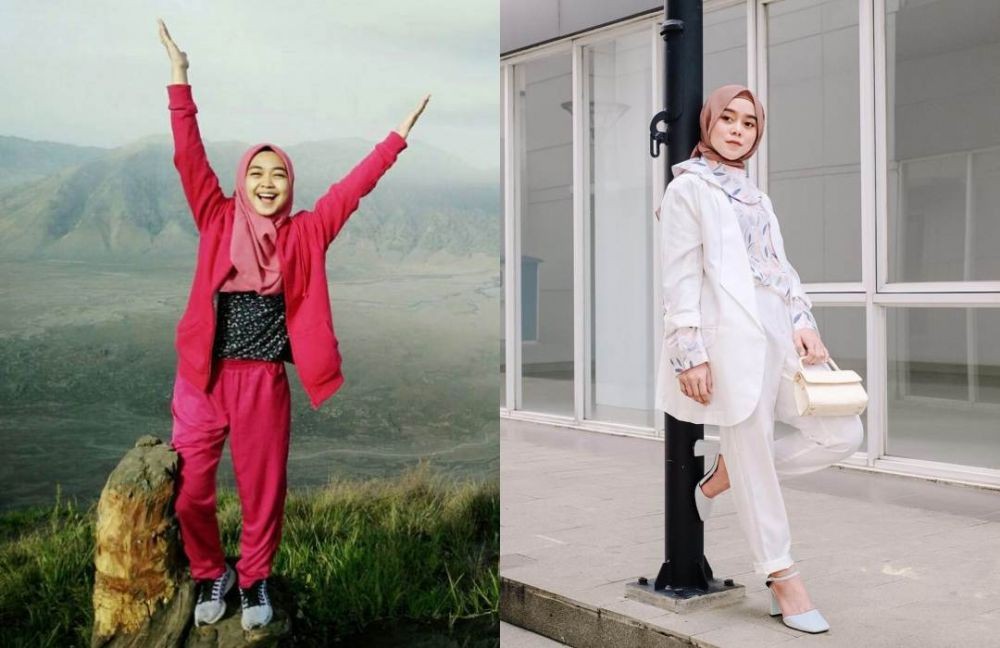 Panutan Millennials, 10 Adu Gaya Hijab ala Ria Ricis Vs Lesti Kejora