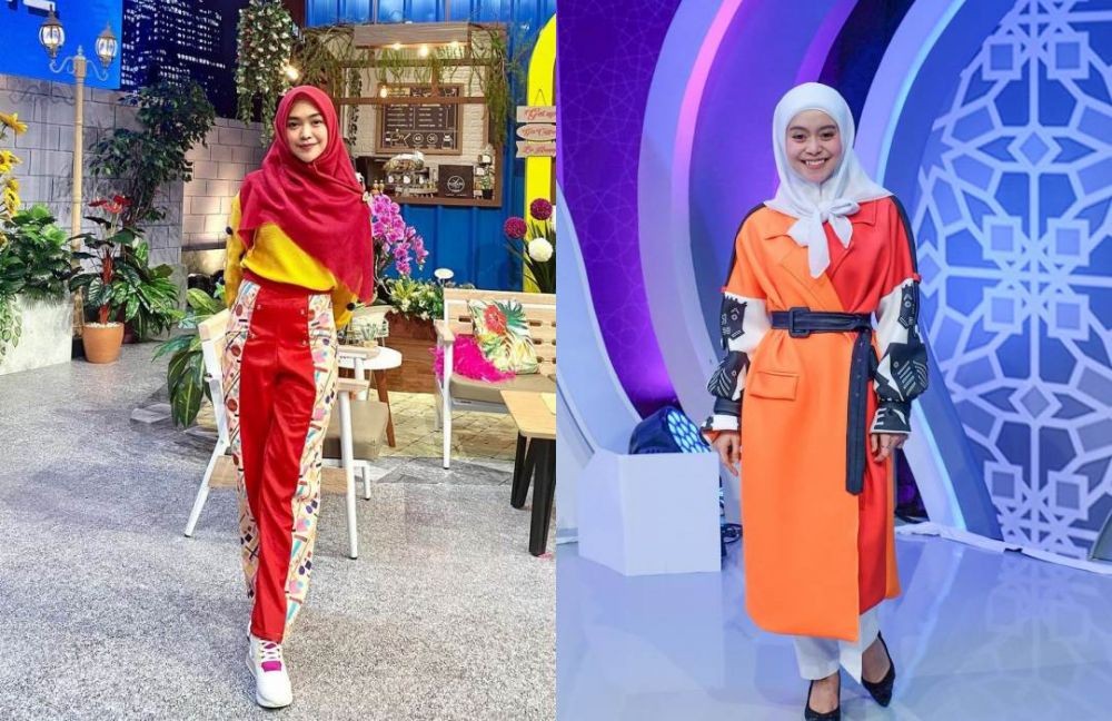 Panutan Millennials, 10 Adu Gaya Hijab ala Ria Ricis Vs Lesti Kejora
