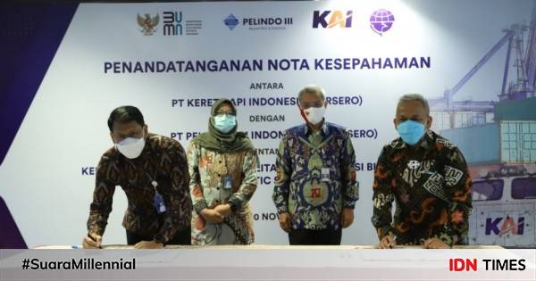 KAI-Pelindo III Kolaborasi Optimalisasi Aset Dan Inovasi Proses Bisnis