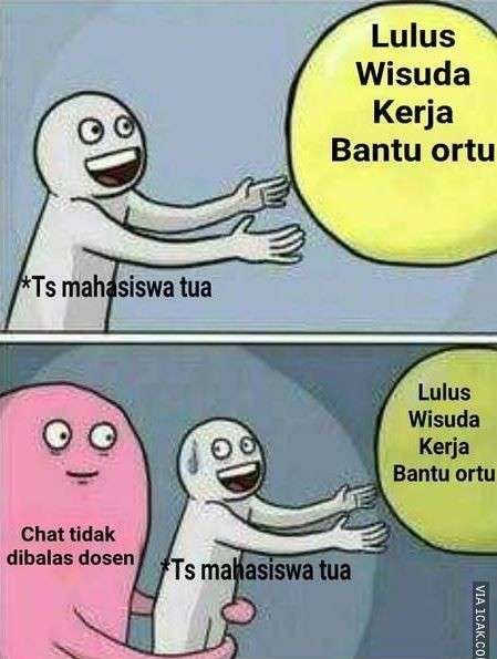 10 Meme Balada Chat Dengan Dosen Ini Bikin Meringis