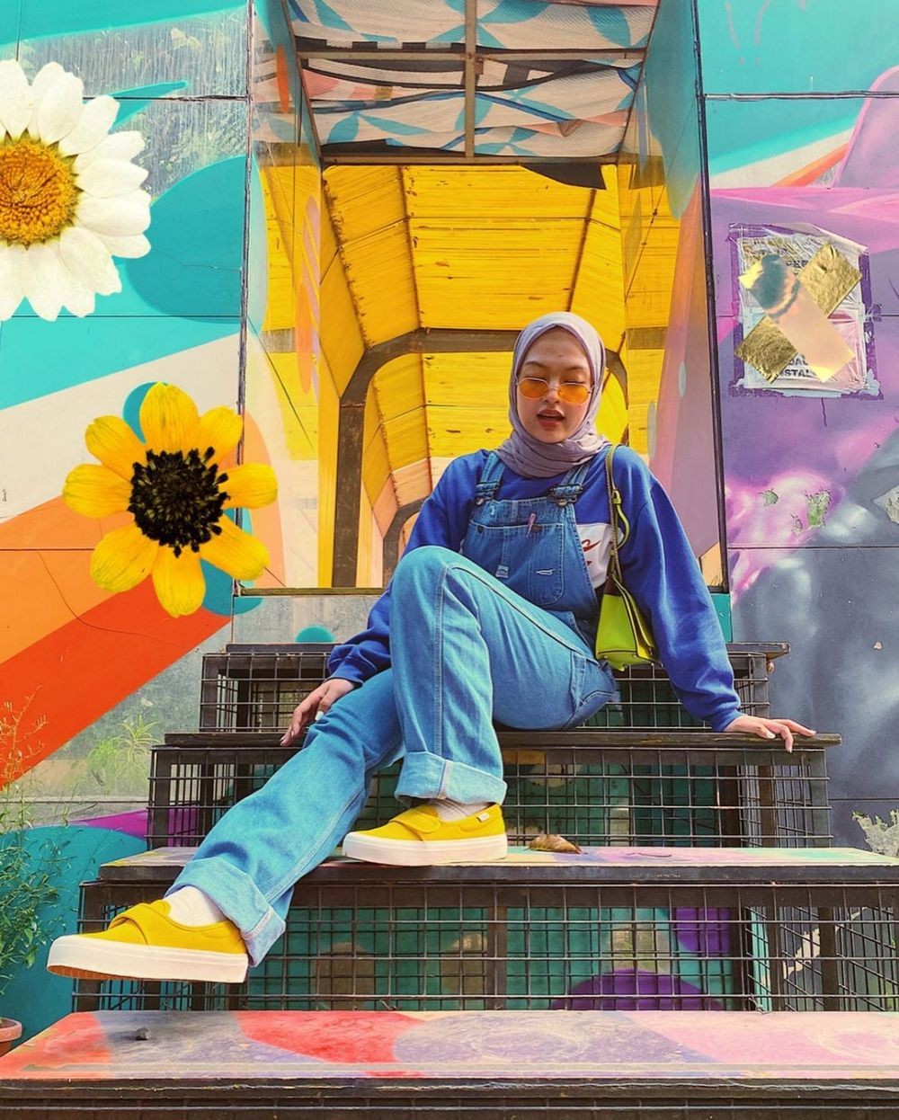 Ada Ayana Moon, 9 Inspirasi Mix and Match Hijab ala Korea