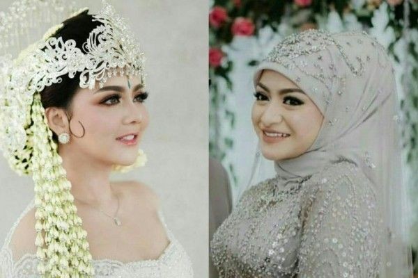 10 Adu Pesona Pengantin Baru Jenita Janet dan Nathalie Holscher