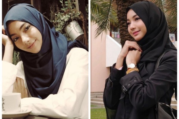 10 Potret Glenca Chysara Berhijab Sukses Bikin Hati Adem