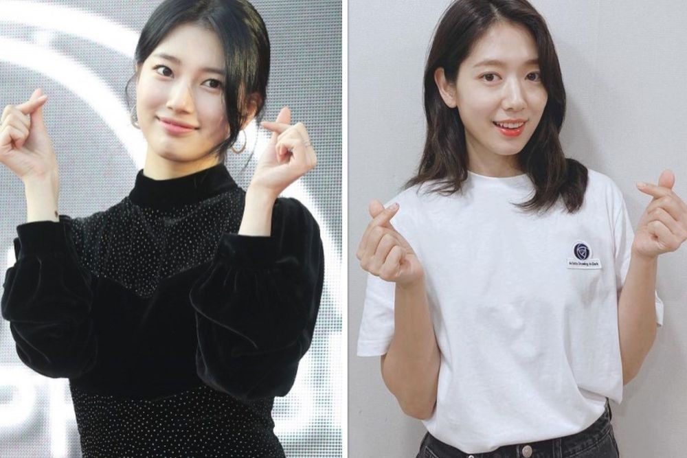 Wajah Bae Suzy dan Park Shin-hye Bak Saudara Kembar, Ini 10 Potretnya