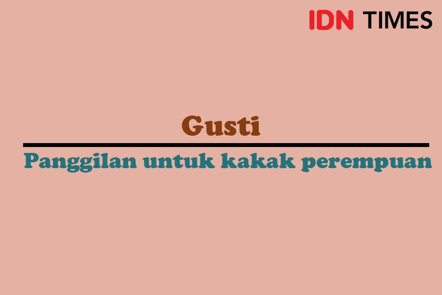 Mengenal 13 Kata Panggilan Kakak dalam Bahasa Lampung