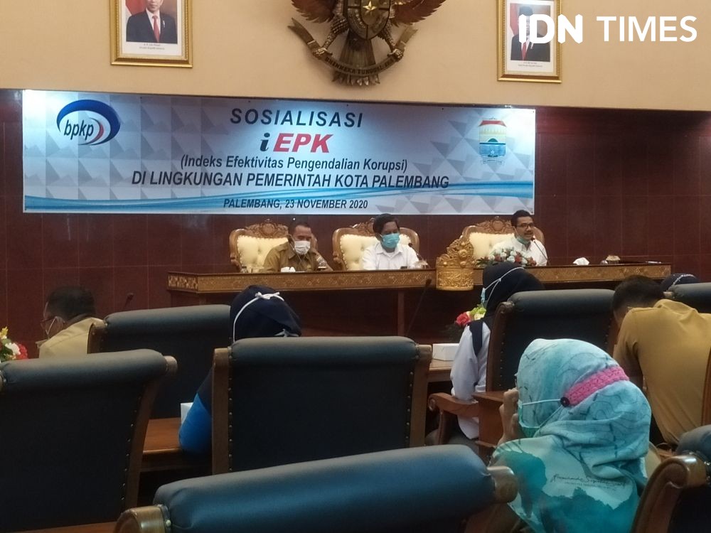 Pemkot Palembang Jadi Contoh Pengendalian Korupsi di Sumsel