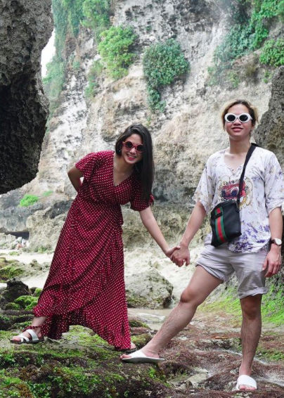 Dimabuk Asmara, 10 Momen Liburan Mesra Tissa Biani dan Dul Jaelani