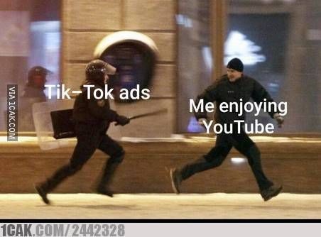 10 Meme Kocak Iklan TikTok yang Sering Muncul di YouTube