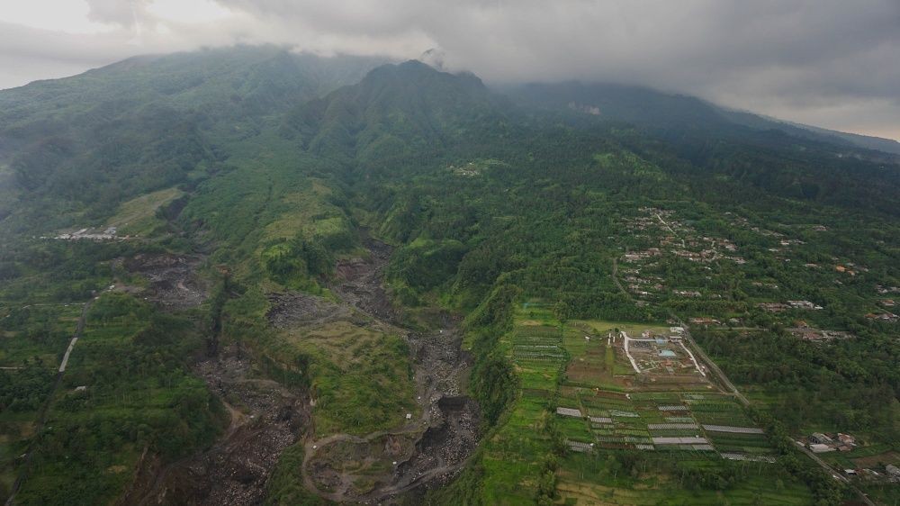 BPPTKG: Alur Sungai di Merapi Masih Mampu Tampung Material Vulkanik