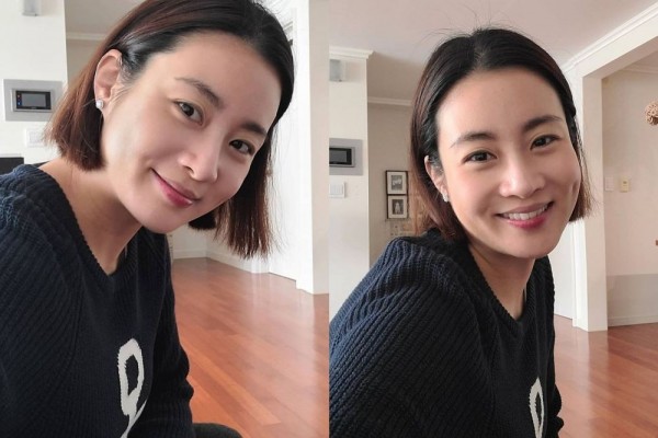 Sapa Penggemar saat Hamil, 10 Potret Kang Sora dengan Rambut Pendek