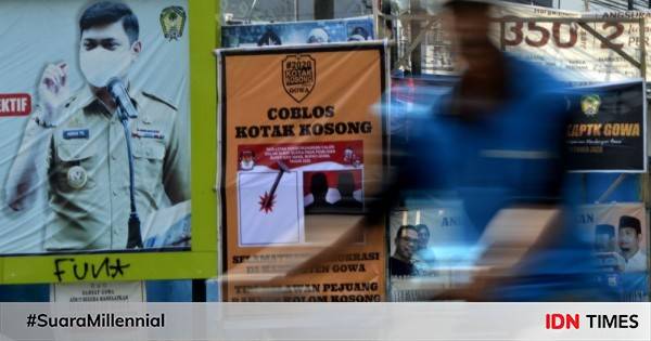 Gerakan Dukung Kolom Kosong Muncul Jelang Pilkada Gowa