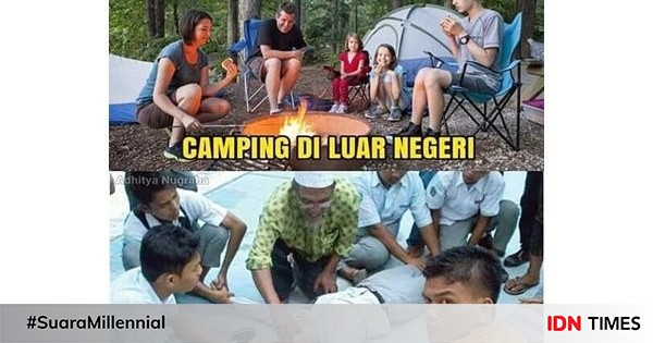 10 meme beda kelakuan orang indonesia vs luar negeri ini bikin ngakak