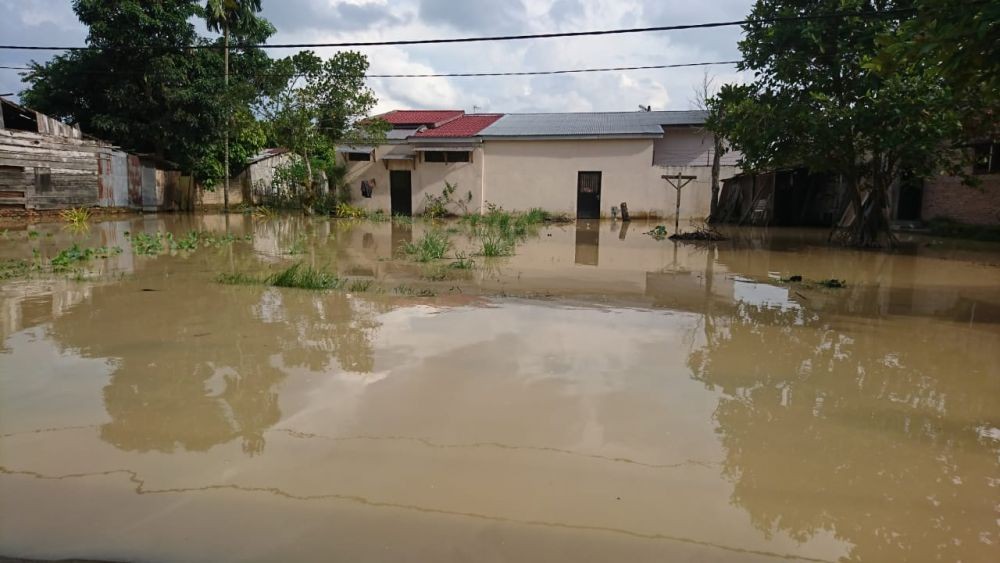 Banjir Rendam 5 Kecamatan di Kota Tebing Tinggi, 3.122 KK Kena Imbas