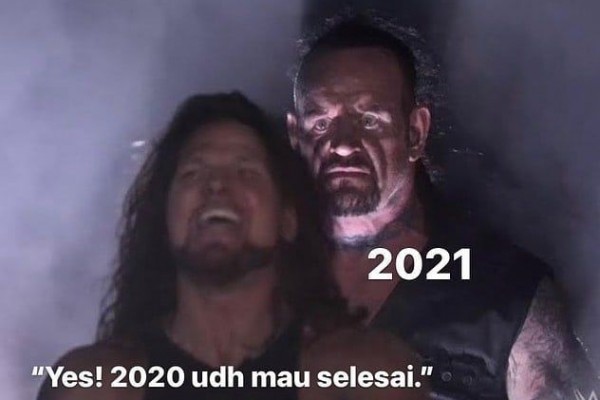 Relate Semua Pastinya! 10 Meme Tahun 2020, Isinya Rebahan Aja Gak?