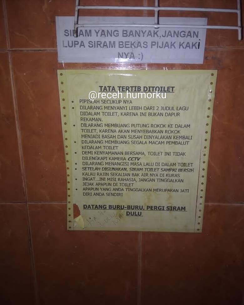 Bikin yang Baca Heran, Ini 10 Tulisan Pengumuman Kocak di Tempat Umum
