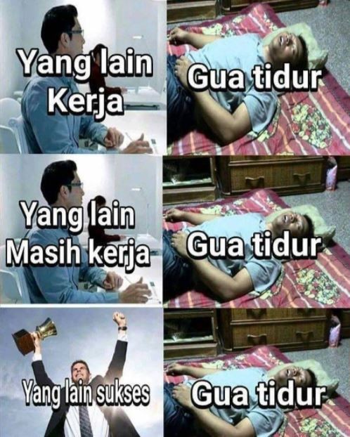 10 Meme Kebiasaan Aku Vs Orang Lain Ini Bikin Ngakak