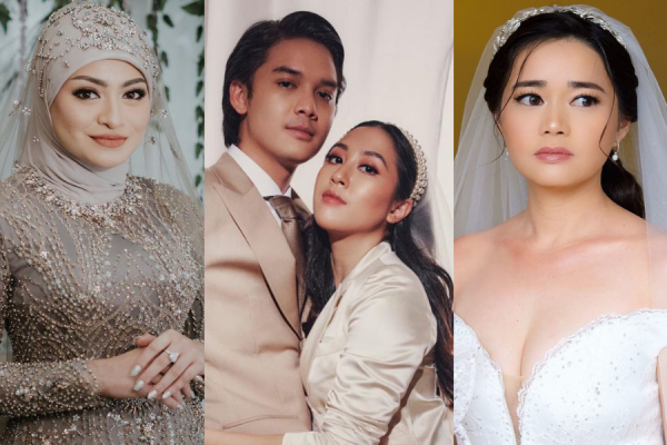 Elegan dan Pangling, 9 Inspirasi Makeup Pernikahan Artis November 2020