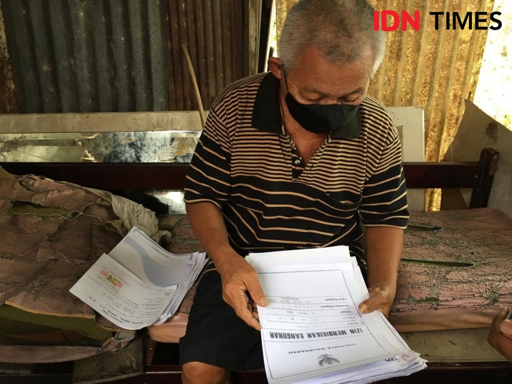 Kisah Mbah Banujan, 4 Tahun Tinggal di Kandang Ayam di Balikpapan