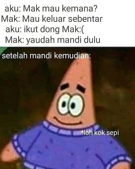 10 Meme Kebohongan Emak Saat Anak Masih Kecil, Lucu Kalau Diingat!