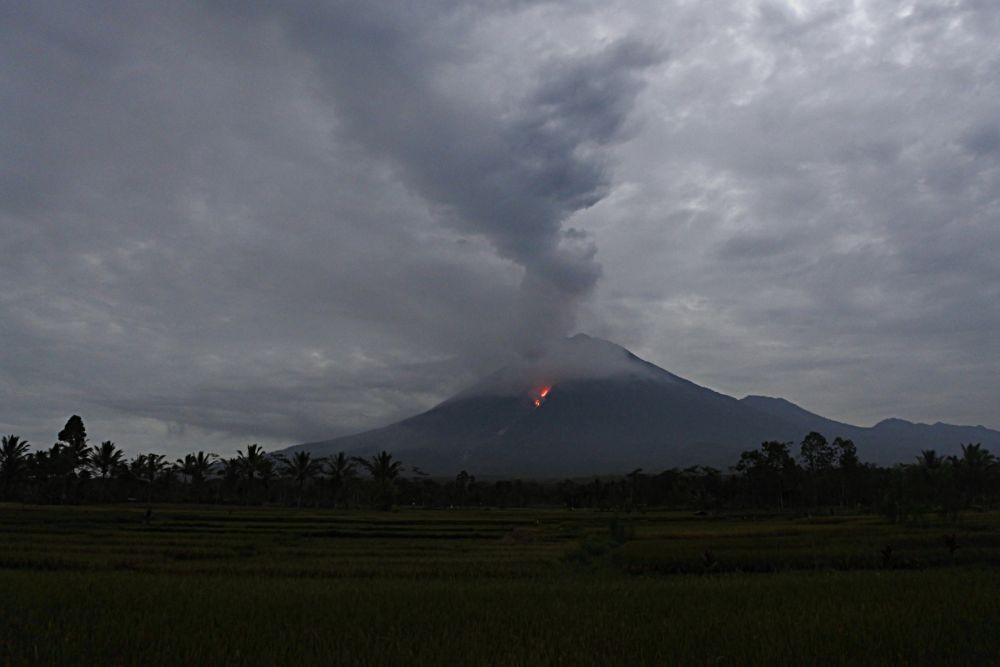 TRC BPBD Lakukan Asesmen Jalur Lahar Dingin Gunung Semeru