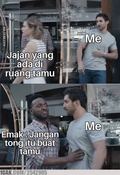 10 Meme Di Rumah Ada Tamu Ini Lika Likunya Pasti Pernah Kamu Alami