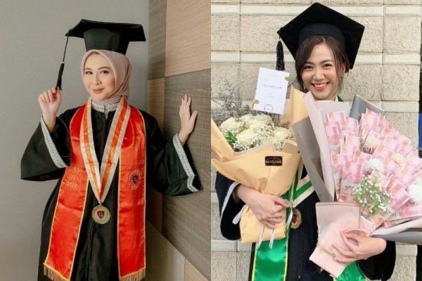 Cetar Abis! 10 Potret Artis Sandang Gelar Sarjana Ilmu Komunikasi