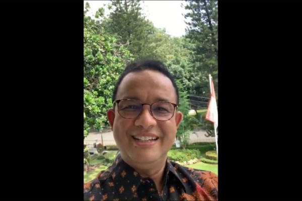 Live Instagram, Anies Curhat Sendirian Jalani Isolasi Mandiri