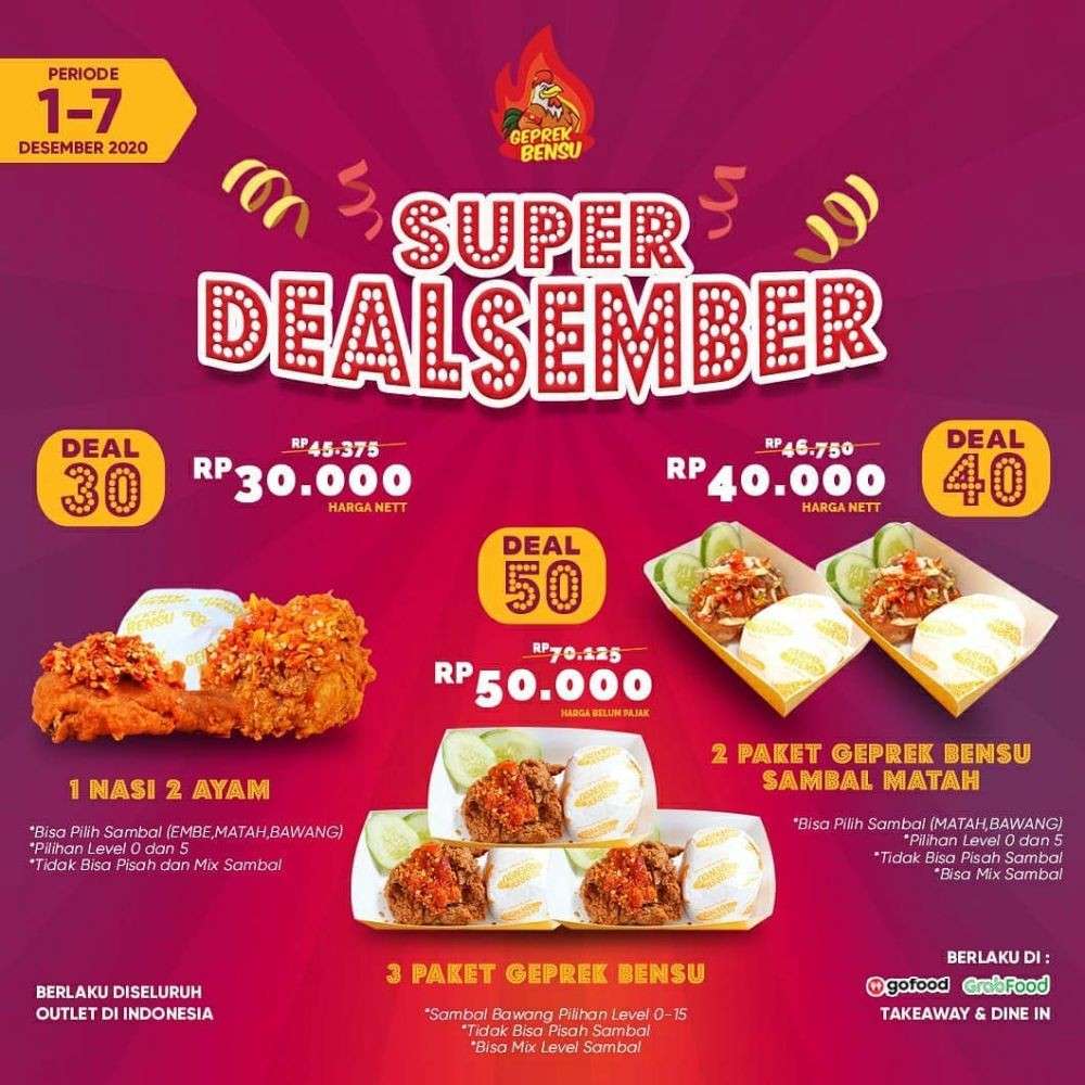 10 Promo Makan Murah Yang Bisa Kamu Nikmati Selama Desember