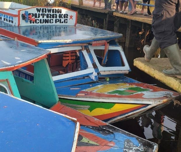 Korban Tabrakan Speed Boat di Muba Meninggal Posisi Mengapung