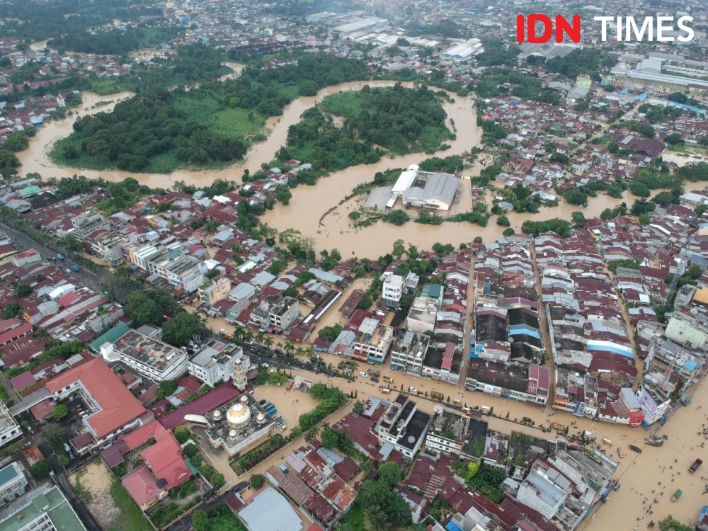 Potret Kerusakan Usai Banjir di Medan dan Sekitarnya