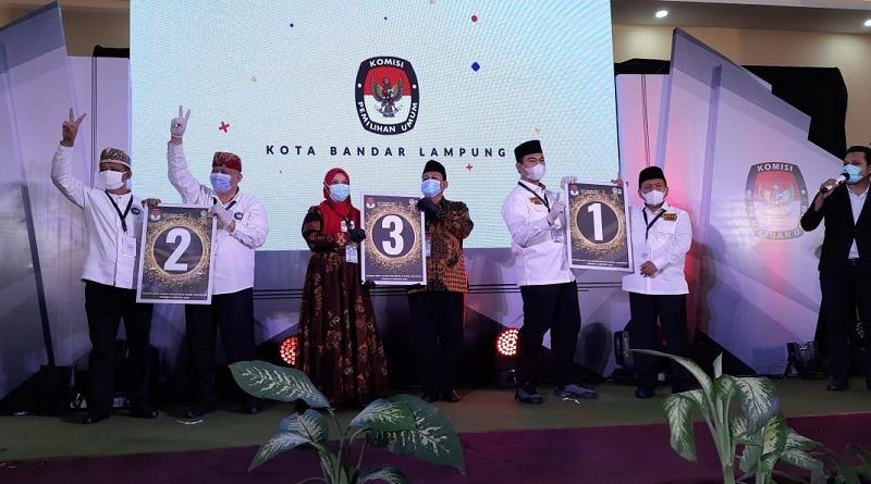 Hasil E-rekap KPU Bandar Lampung Selesai, Eva Dwiana Tetap Unggul 
