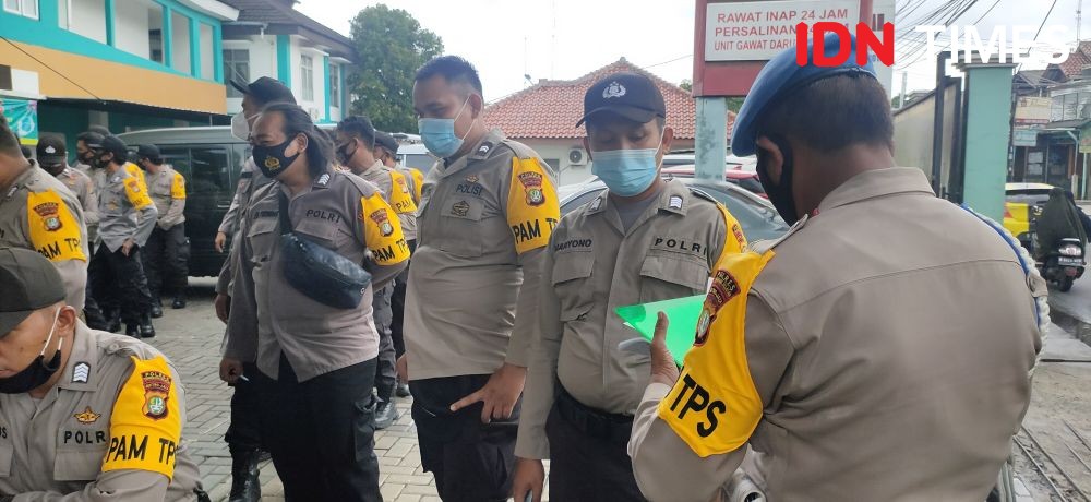 Ratusan Polisi Rapid Test Jelang Pilkada Tangsel, 14 Orang Reaktif