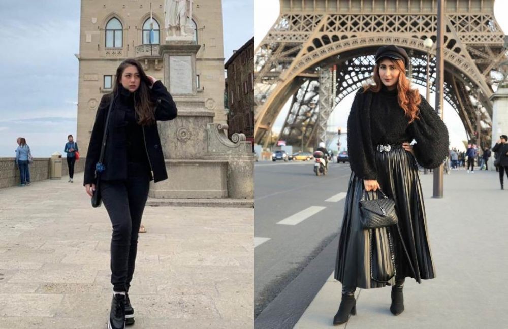 Sama-sama Kece, 10 Adu Gaya Celine Evangelista Vs Tania Nadira