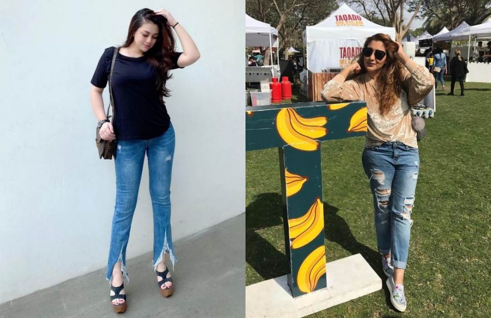 Sama-sama Kece, 10 Adu Gaya Celine Evangelista Vs Tania Nadira