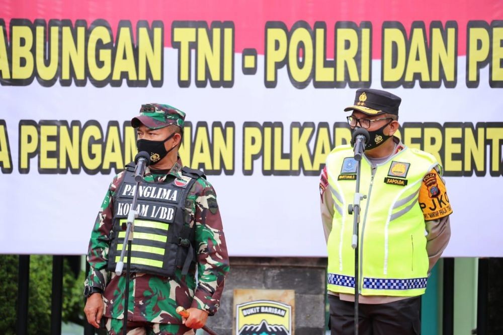 Pilkada di Sumut, Jumlah Personel Keamanan Lebih Besar dari 2018