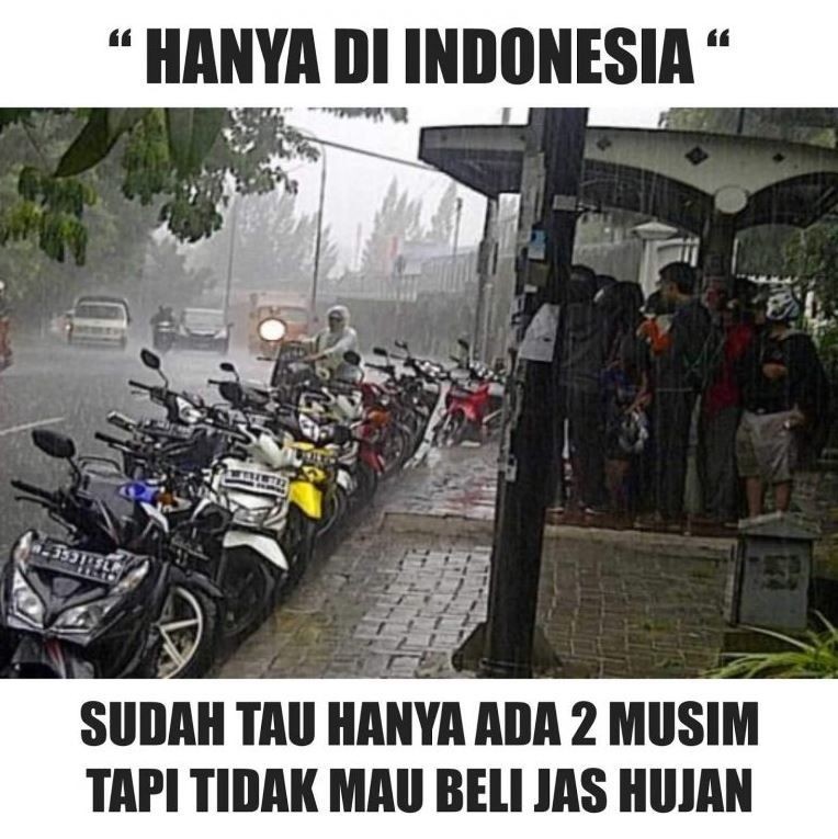 10 Meme Kelakuan Nyeleneh Pemotor Cuma Ada Di Indonesia Kocak Abis