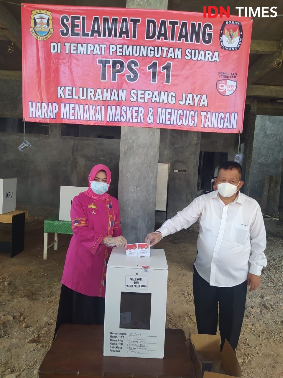 Rapat Pleno Rekapitulasi Suara Pilkada di Lampung Berujung Ricuh