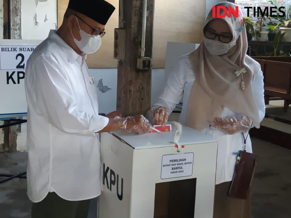 Cabup Abdul Halim Muslih dan Suharsono Hormati Pilihan Rakyat Bantul