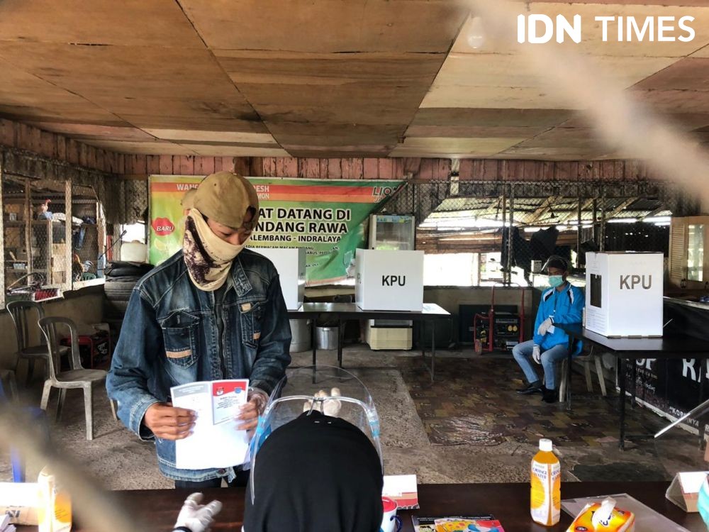 Rumah Makan di Ogan Ilir Sumatra Selatan Disulap Jadi TPS 
