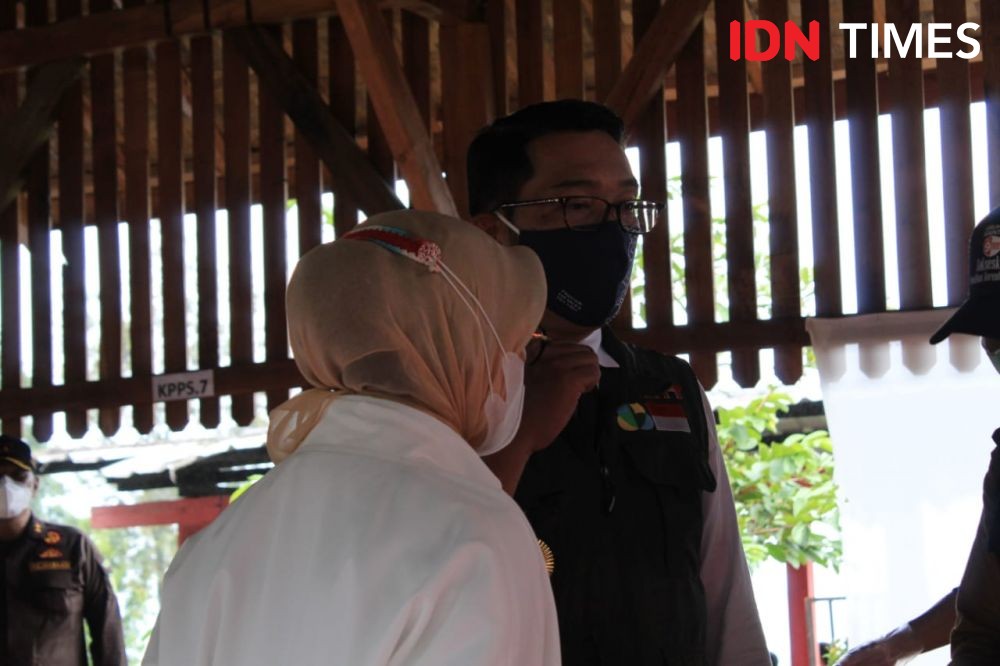 Awasi Klaster Pilkada, Ridwan Kamil Pelototi TPS di Kabupaten Bandung