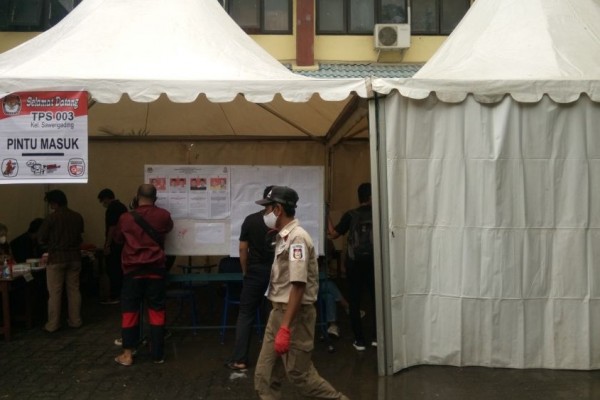 Begini Situasi TPS Pilkada Makassar di Masa Pandemik